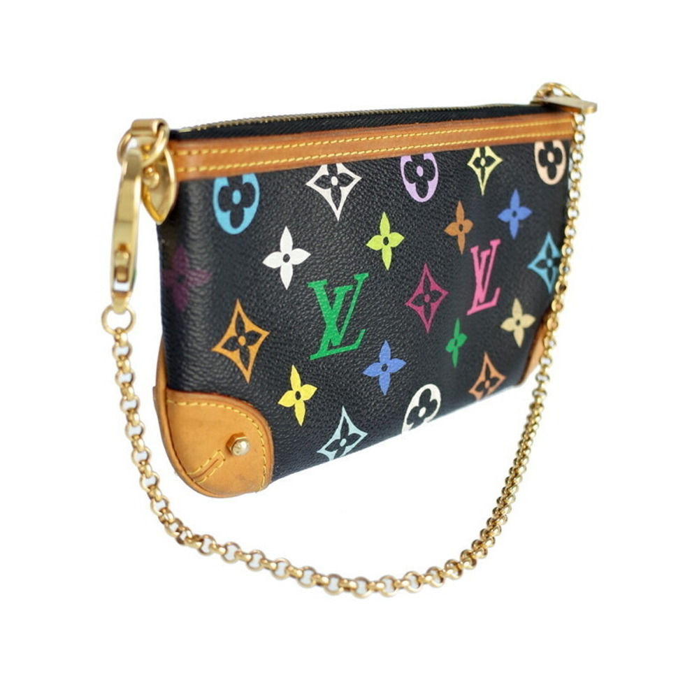 Louis Vuitton Milla Monogram Damier Pouch Accessory Multicolore Pochette